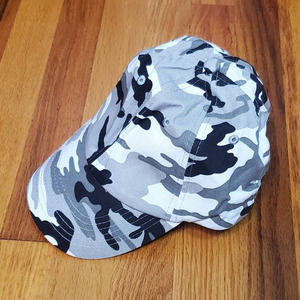 NEW! Marky G Apparel VC300 Adjustable Unisex Camo Cap Gray One Size